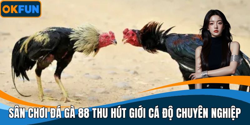 Sân chơi đá gà 88 thu hút giới cá độ chuyên nghiệp